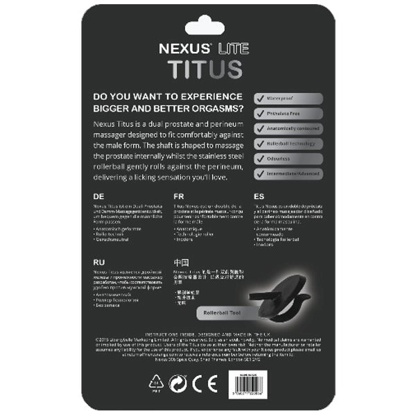 Nexus TITUS Prostate Toys