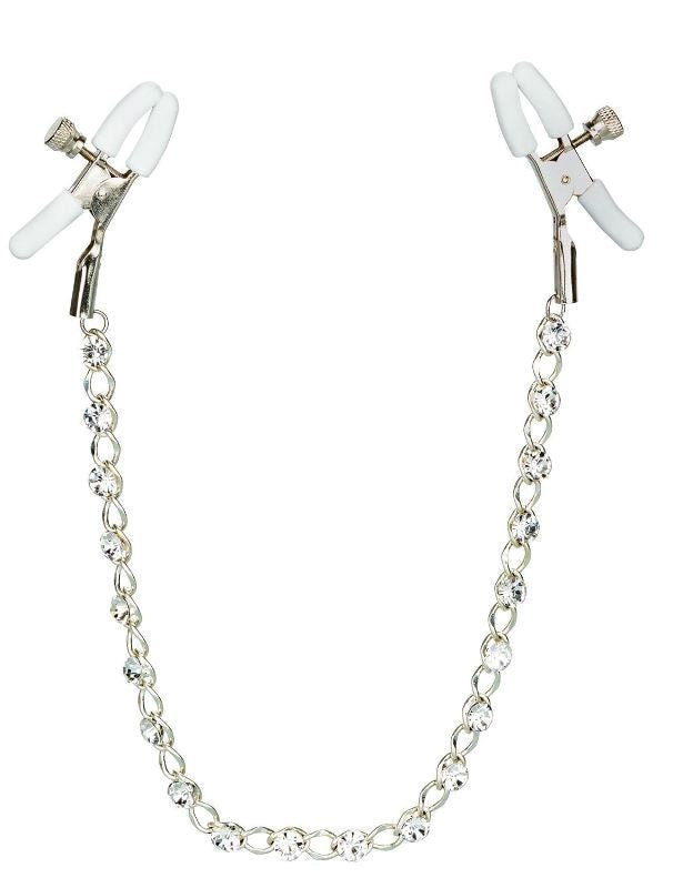 Nipple Play Crystal Chain Nipple Clamps Nipple and Clit Clamps