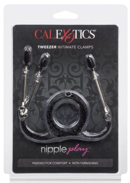 Nipple Play Tweezer Intimate Clamps - Nipple and Clit Clamps