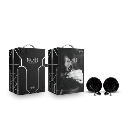 Noir Pom - Sophisticated Nipple Clamps for Indulgent Exploration Nipple and Clit Clamps
