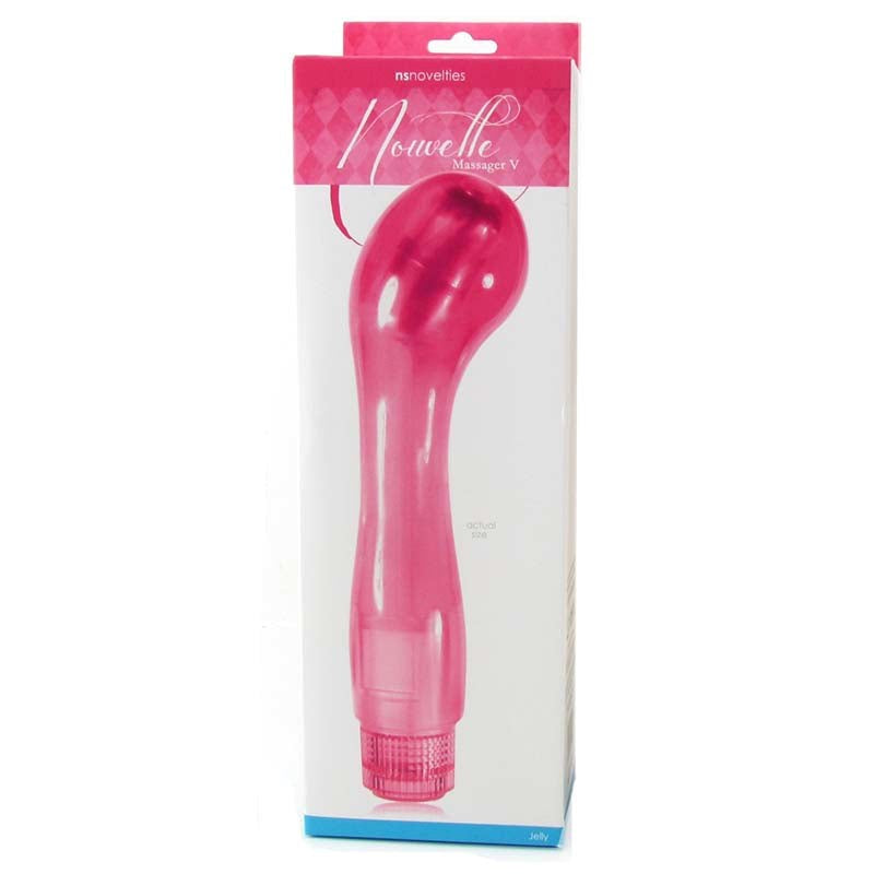 Nouvelle V Massager in Pink Bullet Vibrators