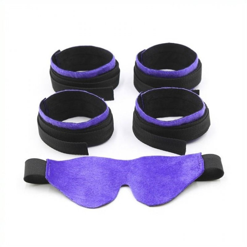 Indulge in Comfort and Pleasure - BDStyle Nylon BDSM 3 PCS Kit Bondage Kits