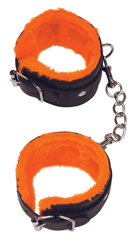 Orange is The New Black Wrist Love Cuffs - Comfort and Style for Your Pleasure Collection Cuffs and Restraints