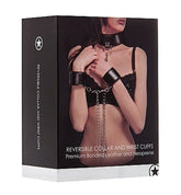 Ouch! Reversible Collar and Wrist Cuffs Cuffs and Restraints