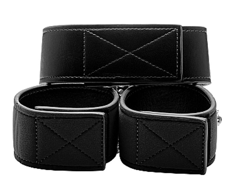 Ouch! Reversible Collar and Wrist Cuffs Cuffs and Restraints