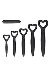 OUCH! Silicone Vaginal Dilator Set - Black Dental and Clinical