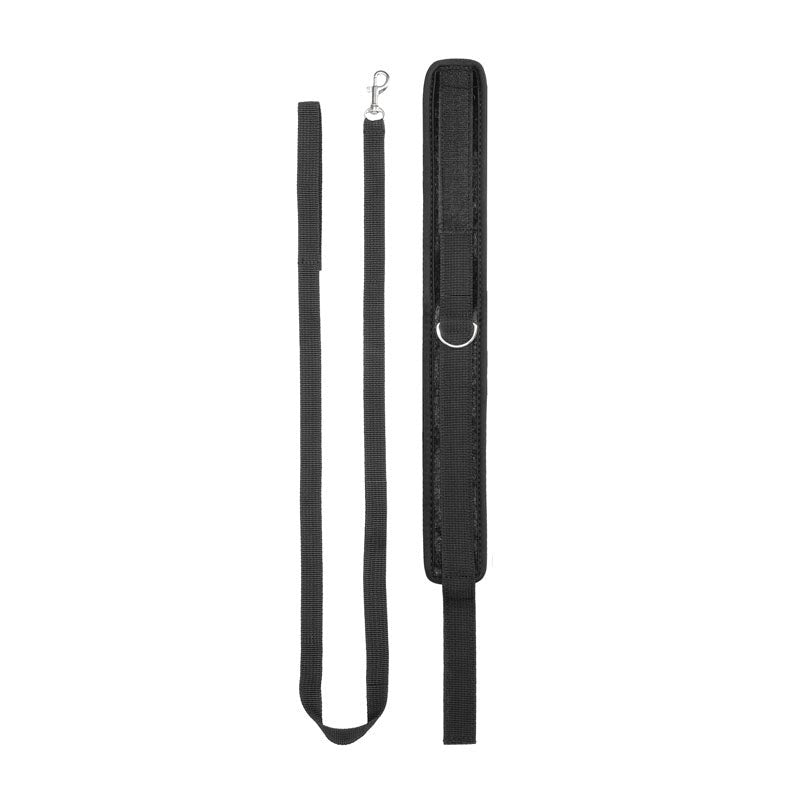 OUCH! Velvet & Velcro Adjustable Collar Collars and Leads