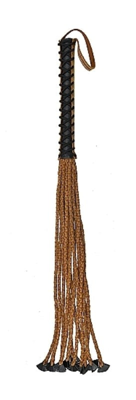 Pain Medieval Braided Whip with 12 Tails - Whips And Crops