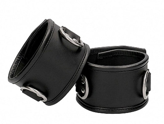 Pain Restraint Ankle Cuffs with Padlock Cuffs and Restraints