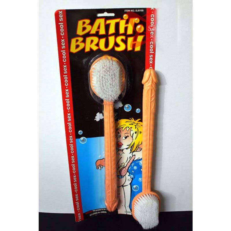 Pecker Bath Brush Party Gifts and Novelties