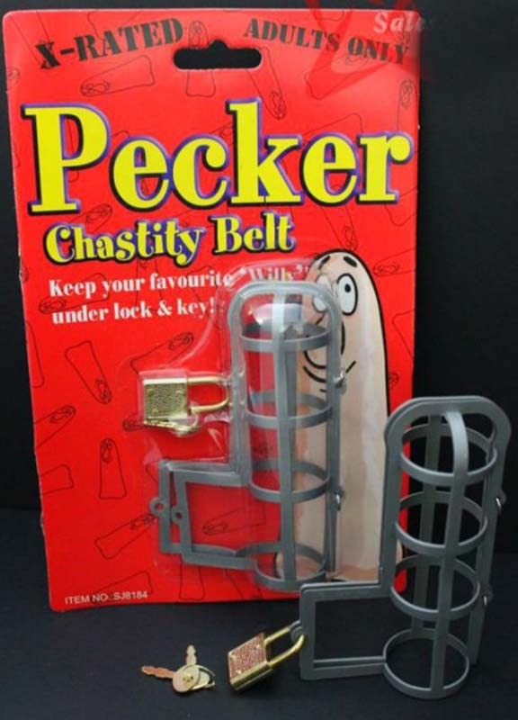 Pecker Chastity Belt Bachelorette and Bucks