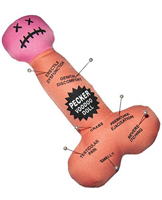 Pecker Voodoo Doll Bachelorette and Bucks
