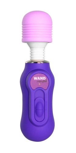 Petite Fleur Mini Vibrating Wand Massager - Personal Massagers
