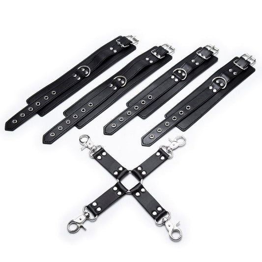 Pin Buckle Hogtie Kit - Cuffs and Restraints