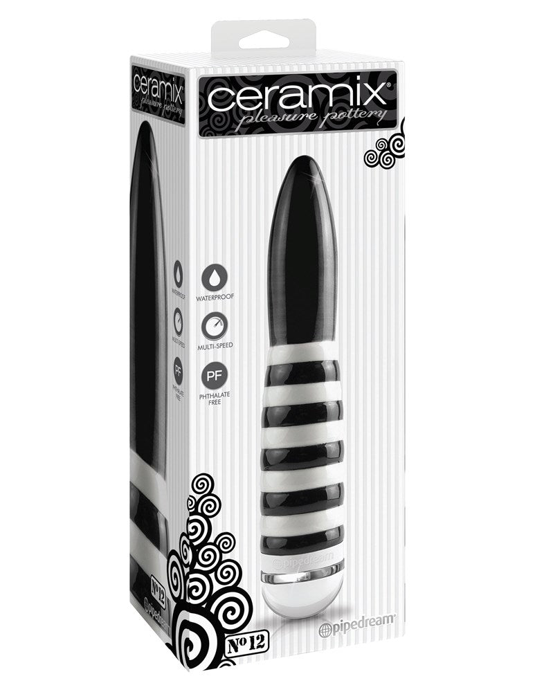Pipedream Ceramix No 12 6 Functions Bullet Vibrator Strap On Sextoys
