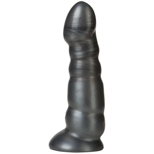 Doc Johnson Platinum The Legend Silicone Dildo Charcoal Non-Realistic Dildos