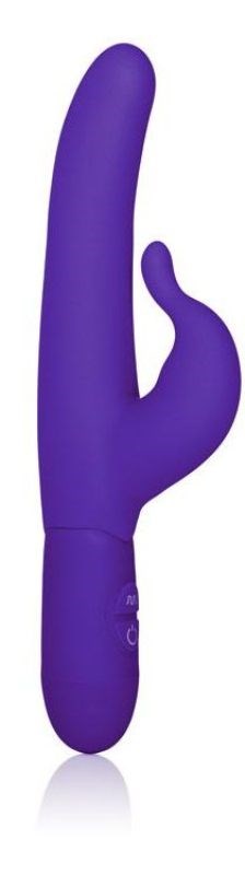 Posh 10-Function Silicone Teasing Tickler Purple - Rabbit Vibrators