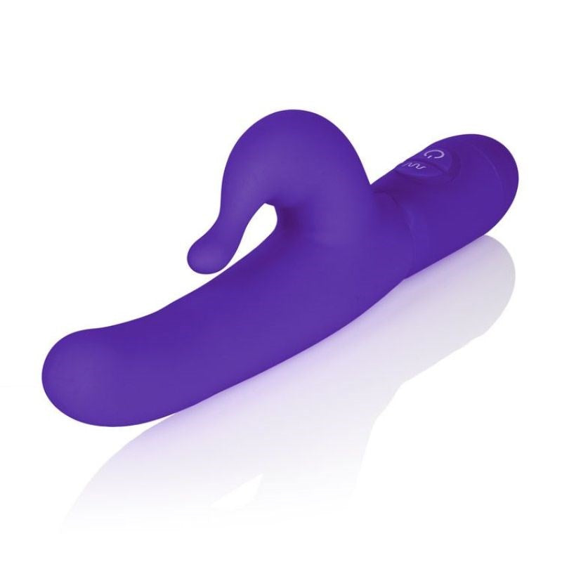 Posh 10-Function Silicone Teasing Tickler Purple Rabbit Vibrators