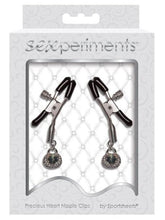 Precious Heart Nipple Clips Nipple and Clit Clamps
