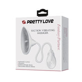 Baile Pretty Love Pussy Suction Cup Massager - Unforgettable Sensations Pussy And Clit Toys