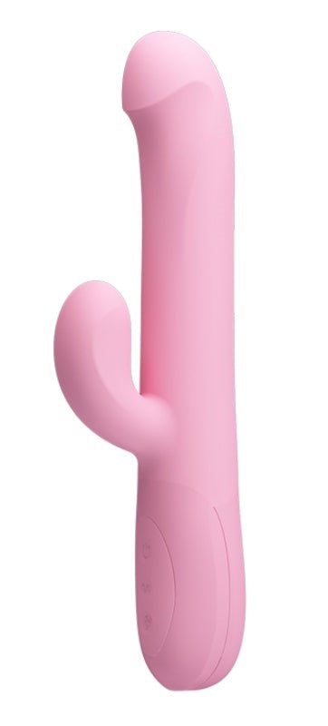 Baile Pretty Love Truman Dual Delight Vibrator Pink Rabbit Vibrators