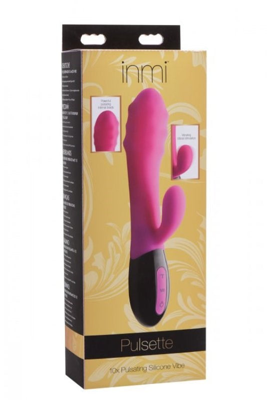 Pulsette 7x Pulsating Silicone Vibe - Rabbit Vibrators