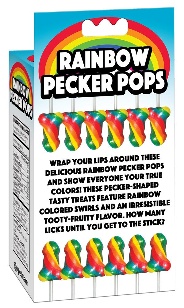 Pipedream Rainbow Penis Shaped Pecker Pops Sex Games, Coupons and Tricks