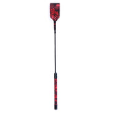 Red and Black Embossed Riding Crop Whips And Crops