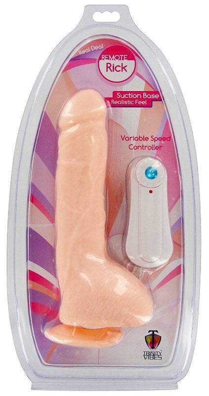 Remote Rick Vibrating Dildo Realistic Dildos