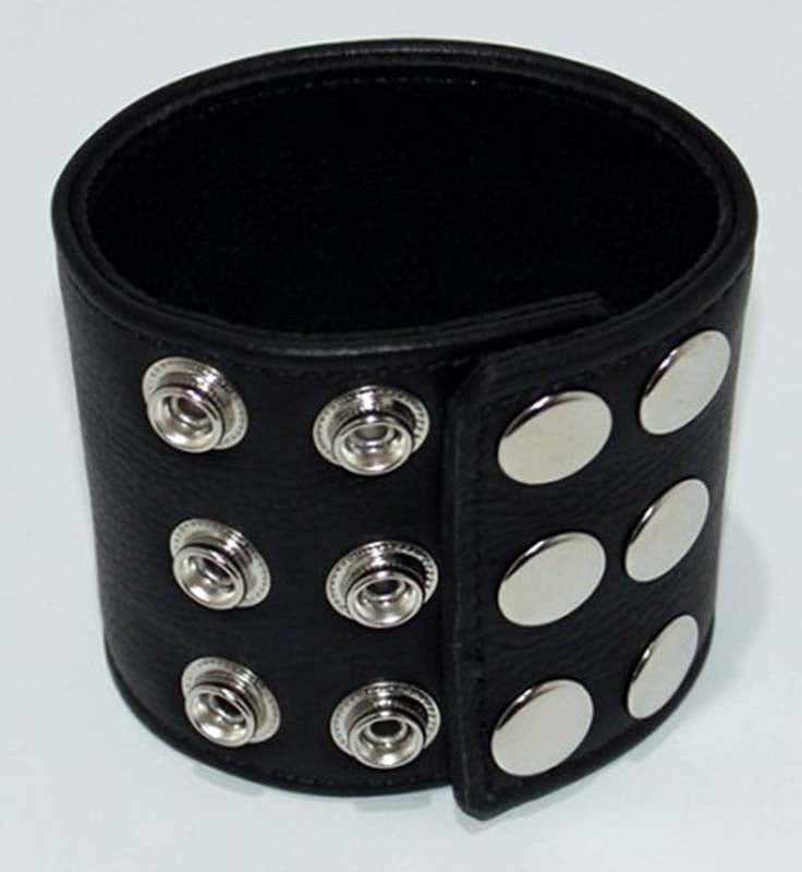 Restrained & Elegant Leather Wrist Band Cuffs and Restraints