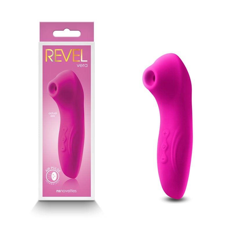 Revel Vera - Rechargeable Intimacy Companion for Unparalleled Satisfaction Clit Ticklers and Pulsators