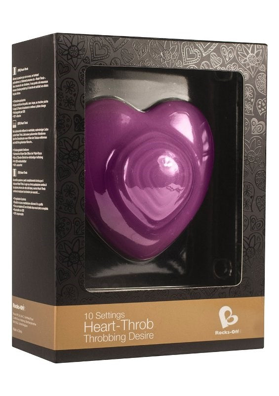 Rocks Off Heart Throb Massager Personal Massagers