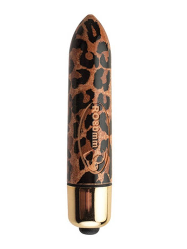 Rocks Off I Luv it Leopard 7 Speed 80mm Waterproof Vibrators