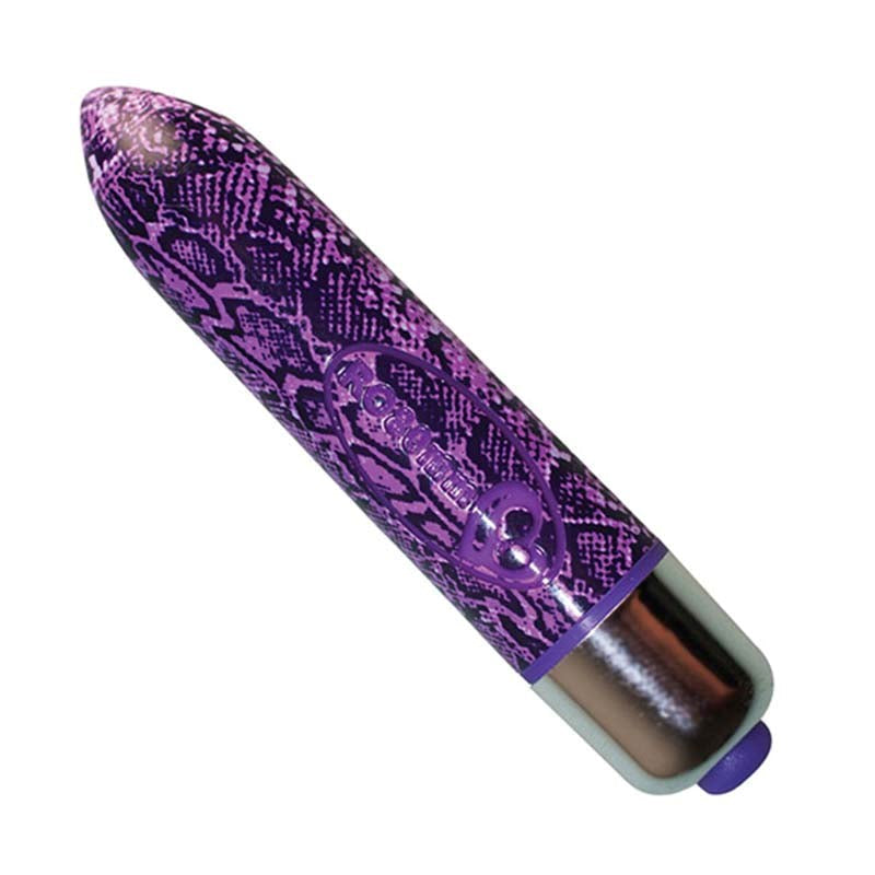 Rocks Off Purple Python 7 Speed 80mm Waterproof Vibrators