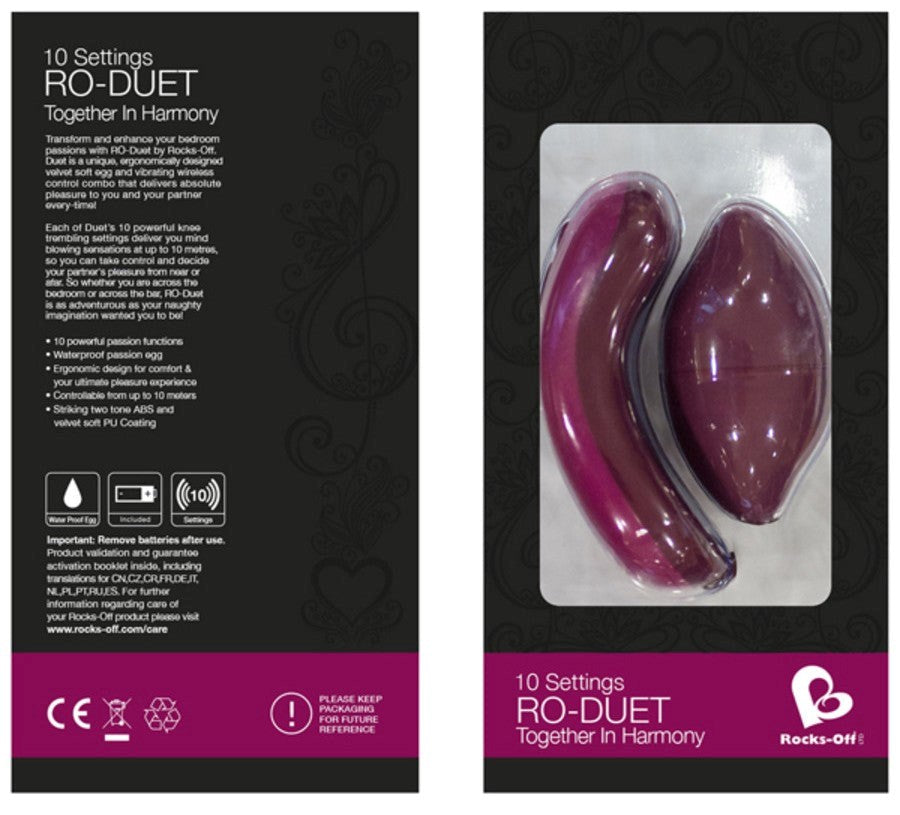 Rocks Off RO-Duet Love Eggs and Kegel Exercisers