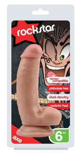 Celebrity Knights Rockstar Dildo Axe - Dual-Density Delight for Lifelike Pleasure Realistic Dildos