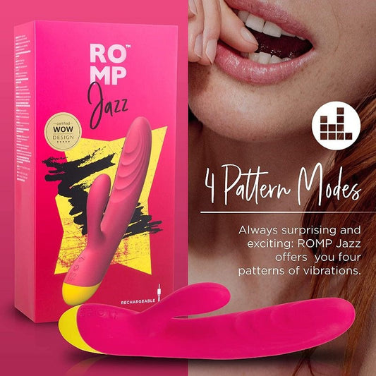 Romp Jazz Rabbit Vibrator - Rabbit Vibrators