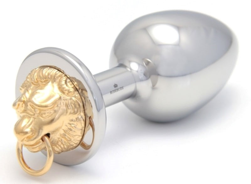 Rosebuds Luxe Lion Flash Gold Medium Steel Sex Toys