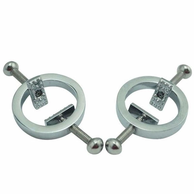 BDStyle Adjustable Pleasure Clamps - Tease and Delight Breast and Nipple Toys