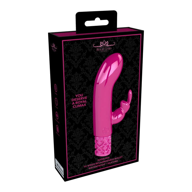ROYAL GEMS Dazzling - Rechargeable Intimate Massager Bullet Vibrators