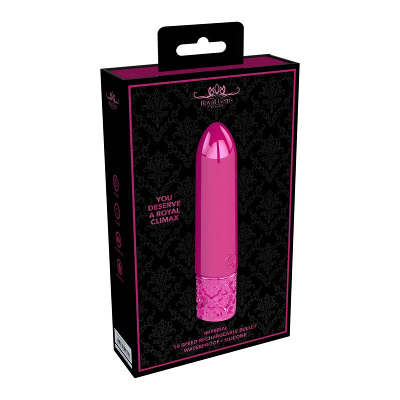 ROYAL GEMS Imperial - Rechargeable Pleasure Booster Bullet Vibrators