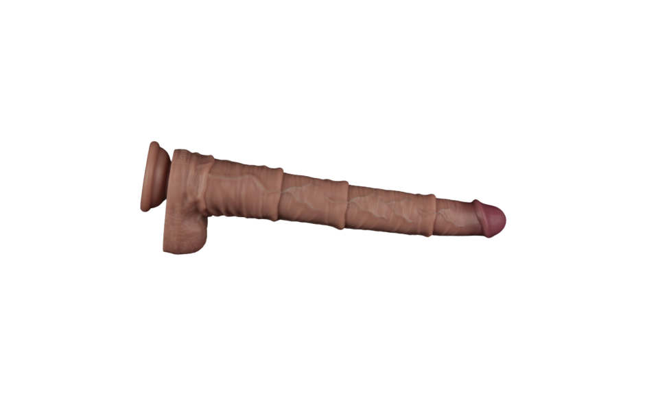 Lovetoy Dual Layered Bendable Realistic Silicone Cock XXL Realistic Dildos