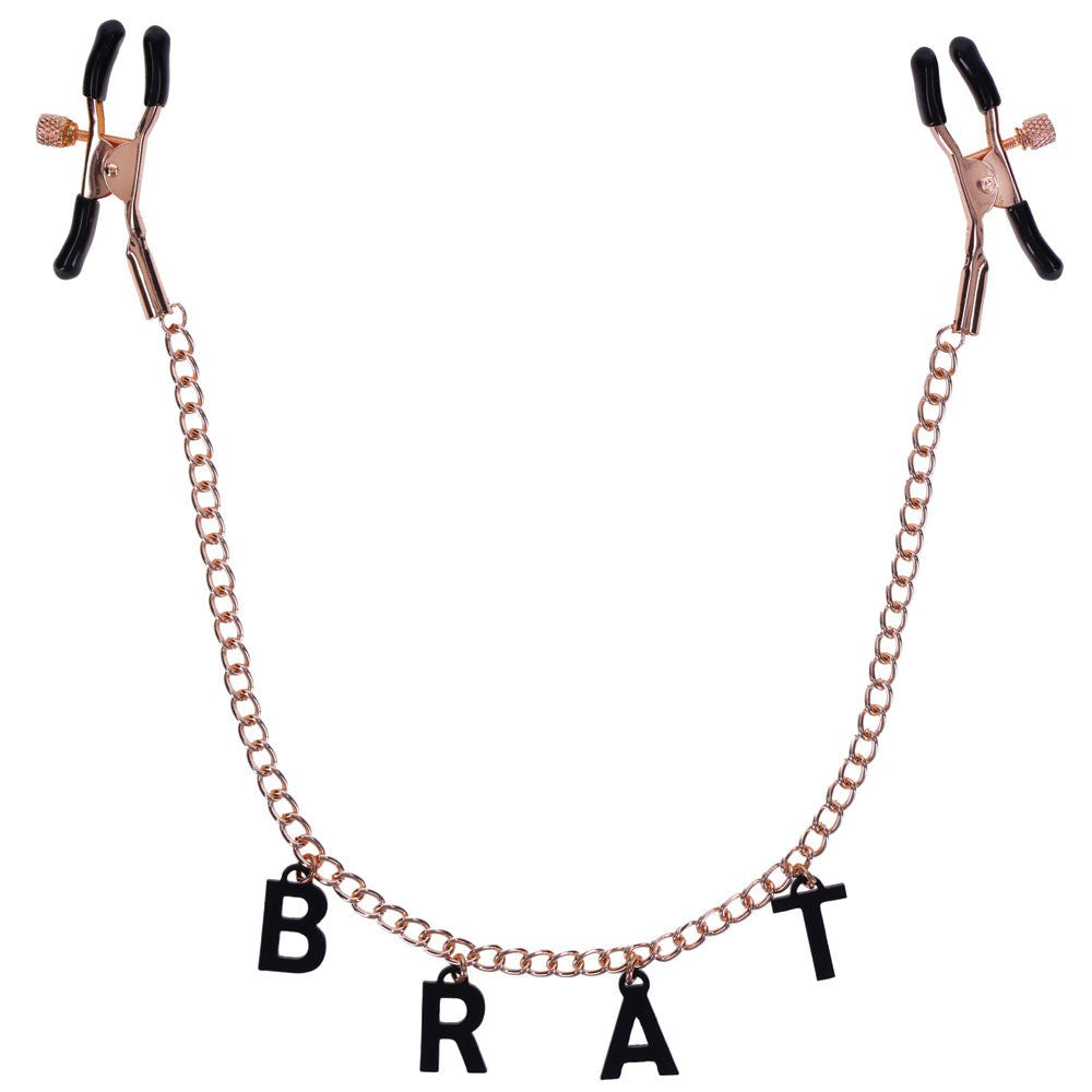 S&M Brat Charmed Nipple Clamps Nipple and Clit Clamps