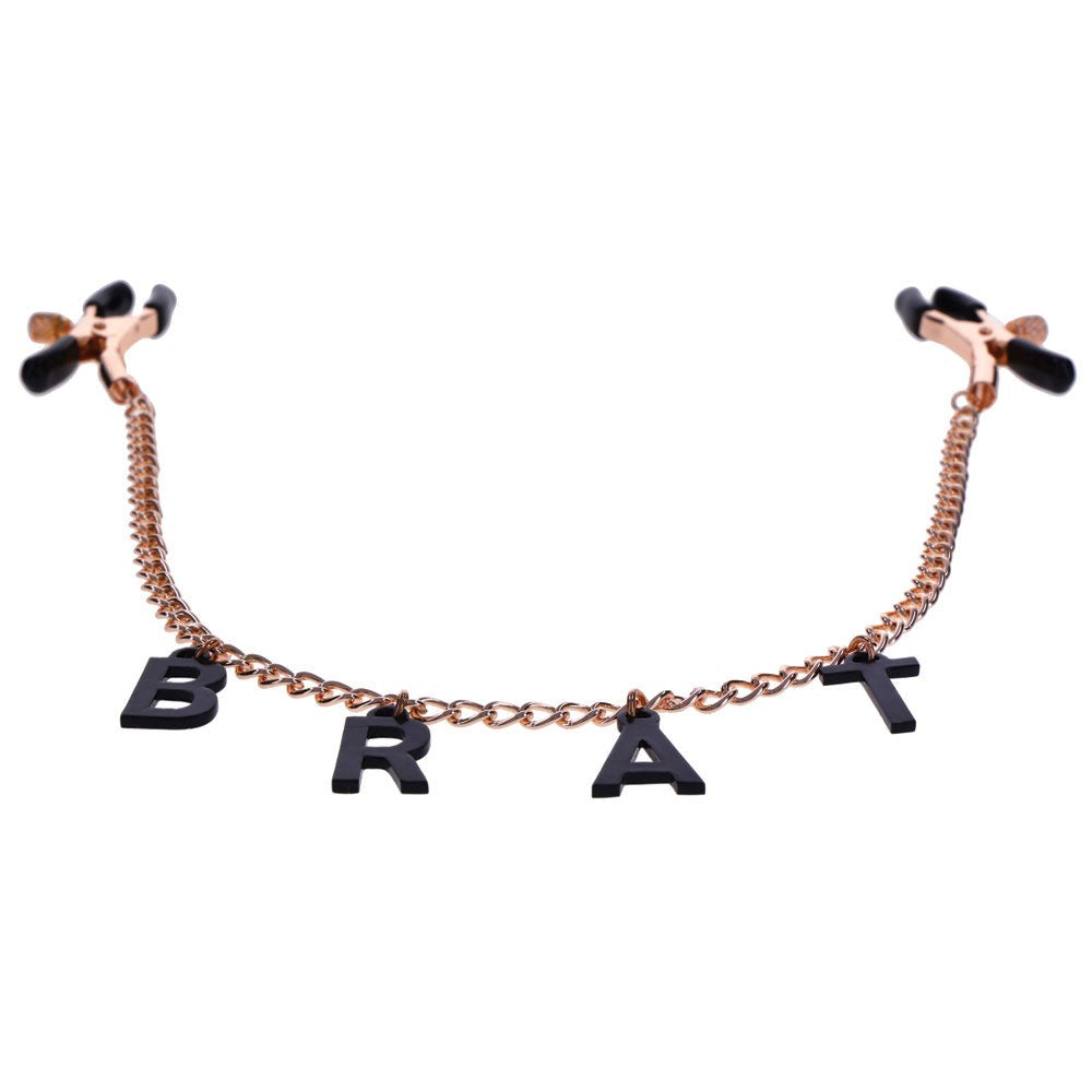 S&M Brat Charmed Nipple Clamps Nipple and Clit Clamps