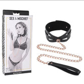 Elegant Rebellion - Brat Collar & Leash Set by Sex & Mischief Collars and Leads