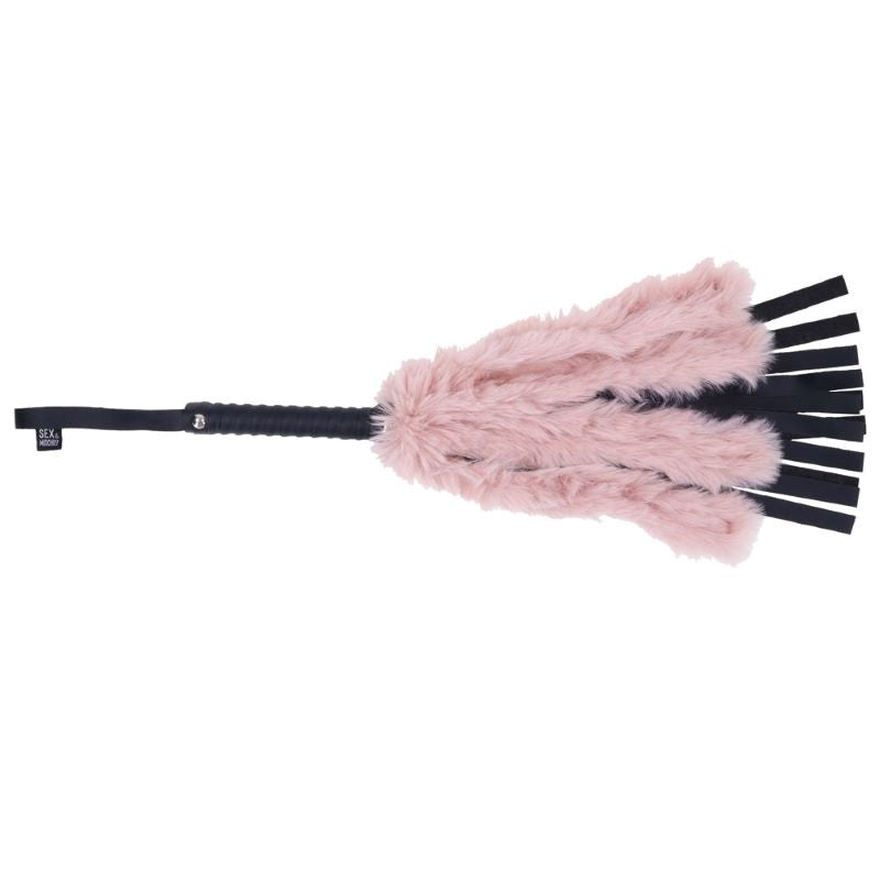 S&M Brat Faux Fur Flogger Whips And Crops