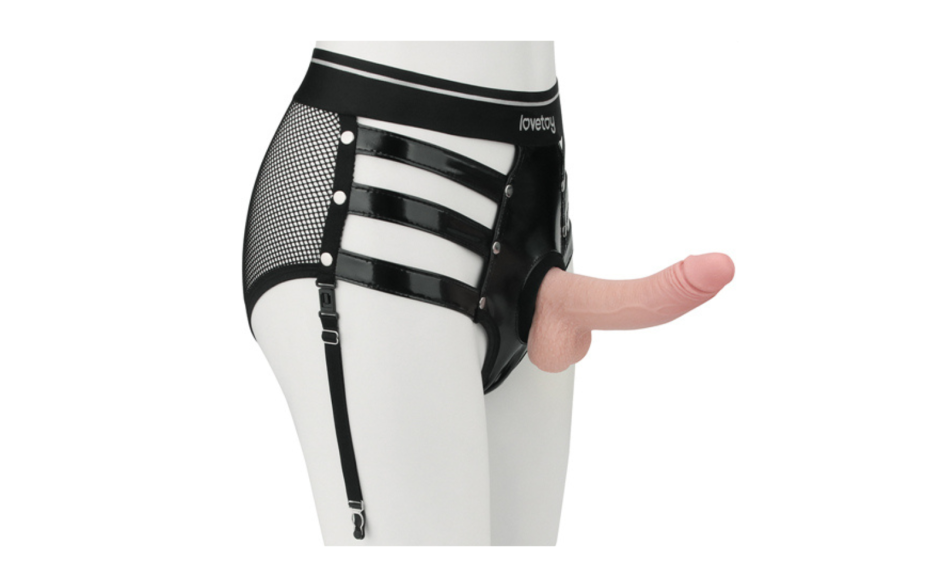 Lovetoy Rebellion Reign Iconic Strap On Harness Set Strap On Sextoys