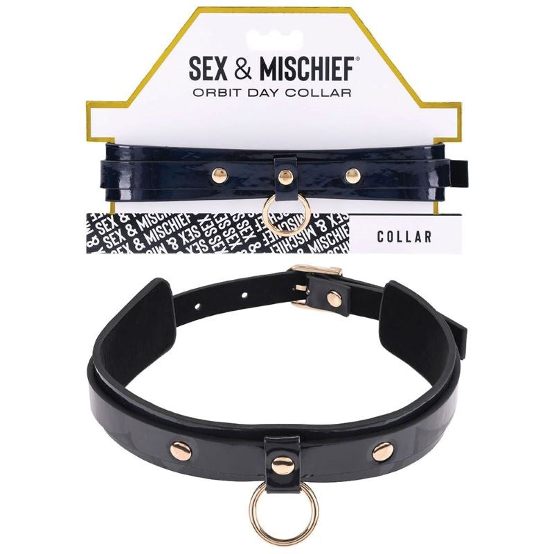 Celestial Journey into Luxury BDSM - S&M Orbit Day Collar Collars and Leads