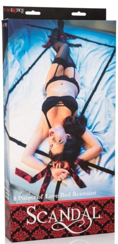 Scandal 8 Points of Love Bed Restraint Cuffs and Restraints