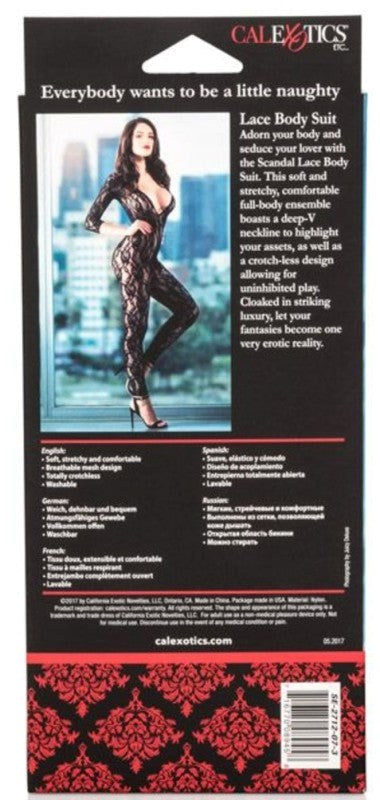 Scandal Lace Body Suit Cuffs and Restraints